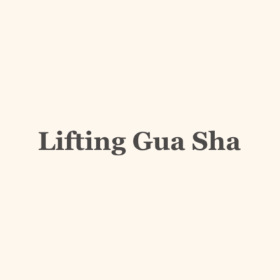 Lifting Gua Sha