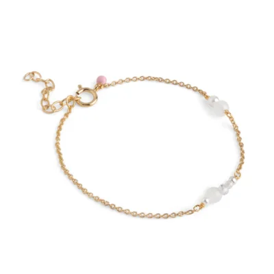 Enamel Sofia Armbånd Guldbelagt