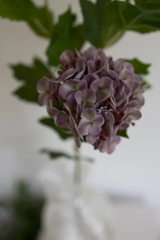 Bloom Objects Kunstig Hortensia Trio Blomst Lilla - Image 3