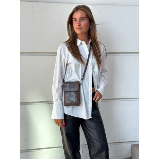 Depeche Mobil Taske Brun Croco - Image 7