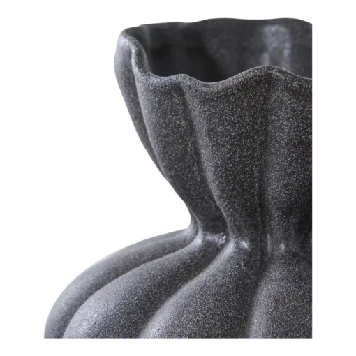 House Nordic Keramik Vase Sort - Image 3