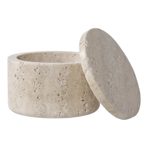 House Nordic Travertin Krukke Natur Beige