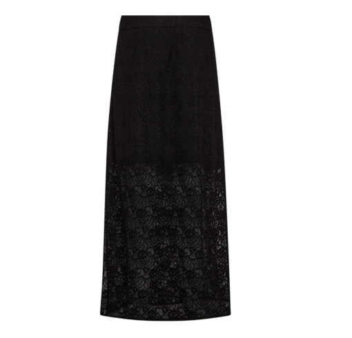 Co'Couture Leroy Lace Nederdel Sort