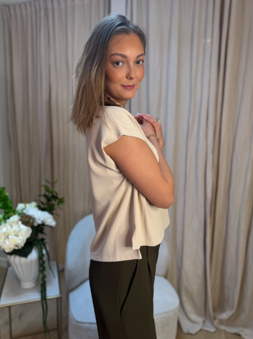 Imperial M9990011T Bluse Vanilje Hvid - Image 5