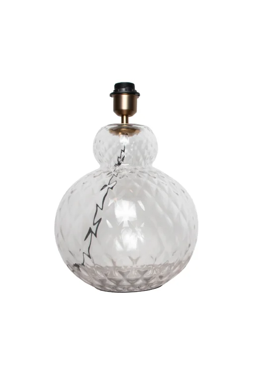 Specktrum Lily Bordlampe Harlequin Messing/Klar