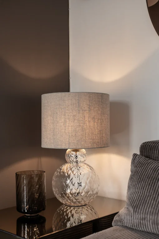 Specktrum Lily Bordlampe Harlequin Messing/Klar - Image 7