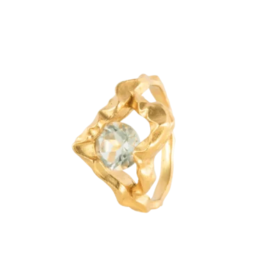 Vincent Phantom Ring Guldbelagt Gilded Grøn