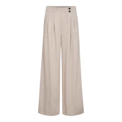 Co'Couture Eva Pleat Bukser Beige
