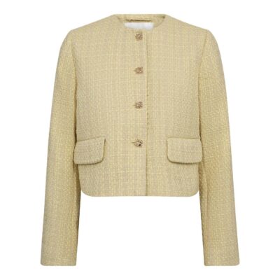 Co'Couture Boucle Jakke Pastel Gul