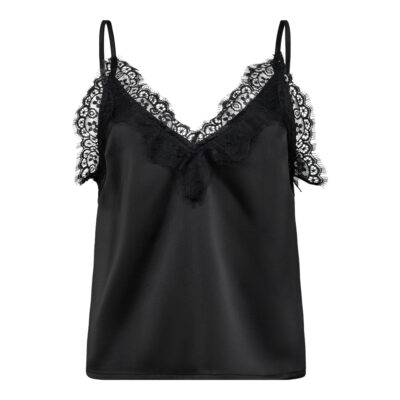 Co'Couture Denise Lace Mix Singlet Top Sort