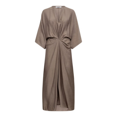 Co'Couture Hera Knot Kjole Walnut