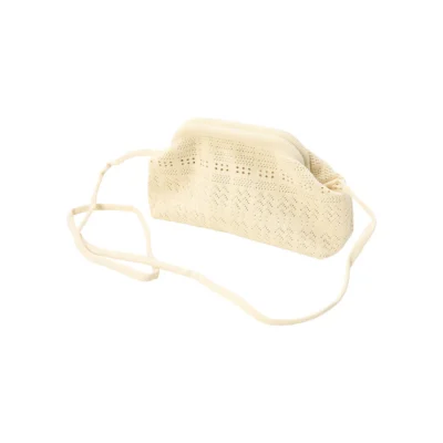 Pico Small Rosalia Clutch Taske Cremehvid