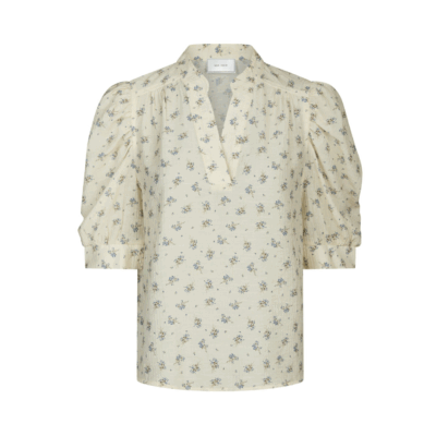 Neo Noir Roella Soft Fleur Bluse Cremehvid