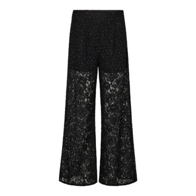 Co'Couture Sia Simili Lace Bukser Sort