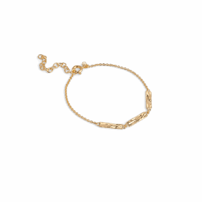 Enamel Tula Armbånd Guldbelagt