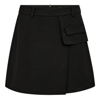 Co'Couture Luna Pocket Nederdel Sort