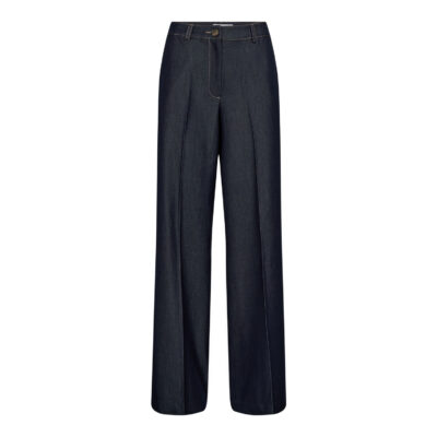 Co'Couture Terry Denim Bukser Mørk Denim