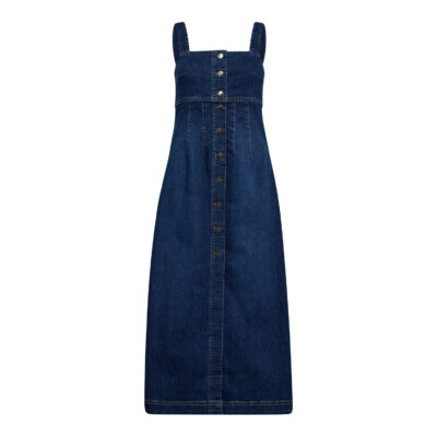 Co'Couture Tyler Denim Long Kjole Blå