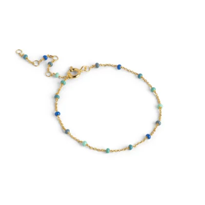 Enamel Lola Armbånd Guldbelagt Atlantic