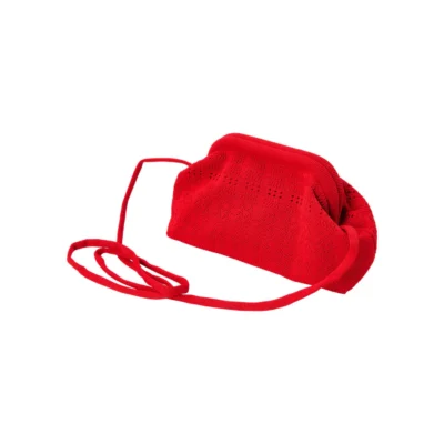 Pico Small Rosalia Clutch Poppy Rød