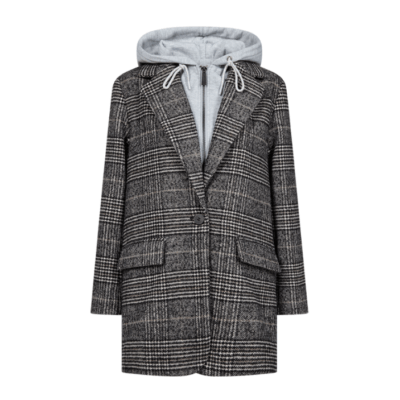 Copenhagen Muse Hoodie Blazer Jakke Black w. Jet Stream