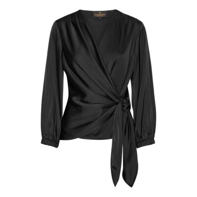 Karmamia Elena Bluse Semi Rich Black