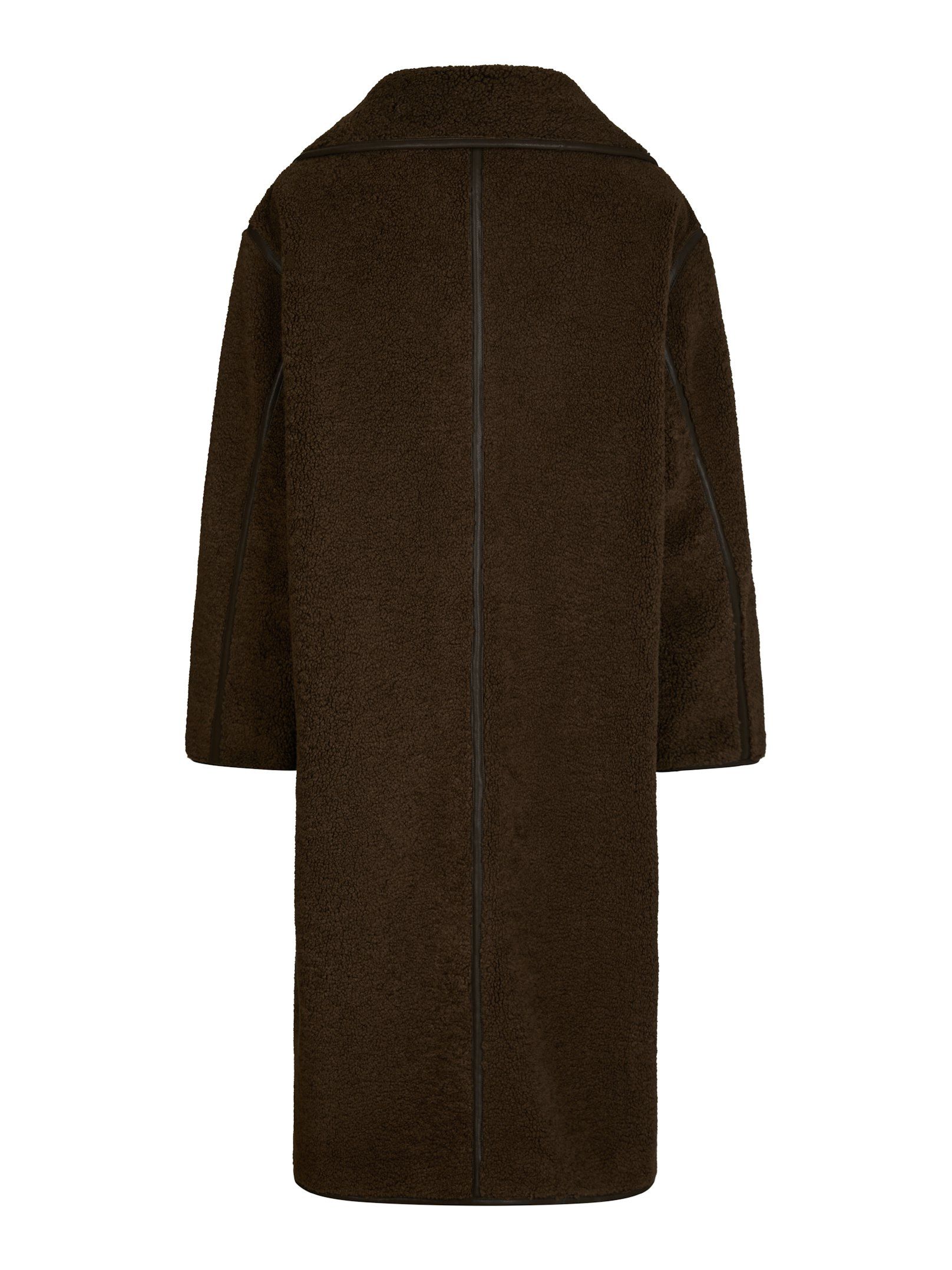 Neo Noir Carmen Teddy Frakke Mørkebrun - Billede 5