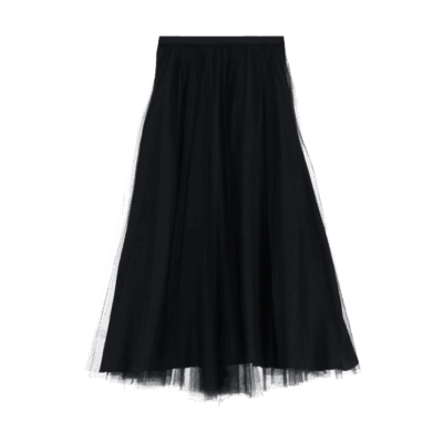 Imperial Tyl Nederdel Sort