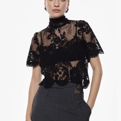 Imperial Blonde Bluse Sort