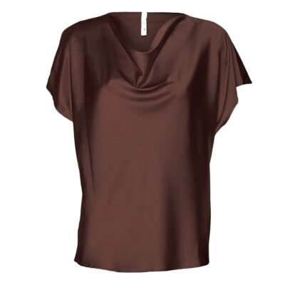 Imperial TK43 Solid Satin T-Shirt Brun