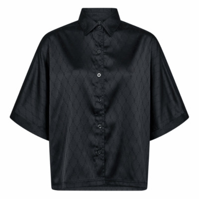 Hype The Detail Satin Wing Skjorte Sort