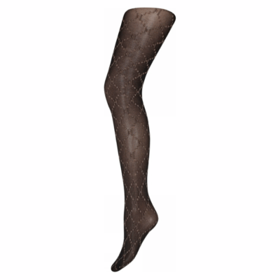 Hype The Detail Tight Logo Nylonstrømper 25den Beige