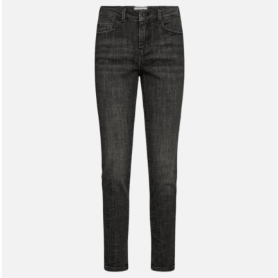 Ivy Copenhagen Alexa Cropped Jeans Wash Westport Black Grå