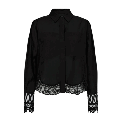 Copenhagen Muse Molly Skjorte Sort