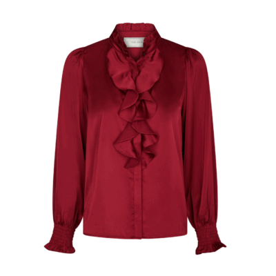 Neo Noir Zamola Bluse Rød