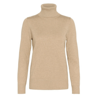 Saint Tropez Mila Rullekrave Bluse Amphora Melange