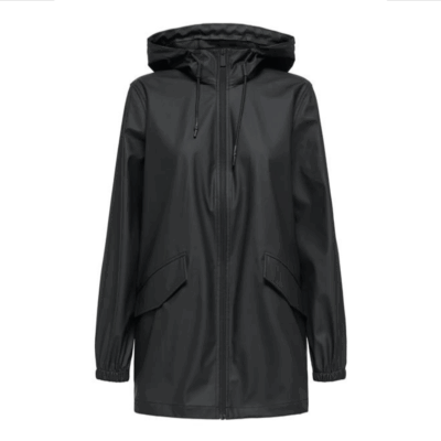 JDY Mulan Regnjakke Sort