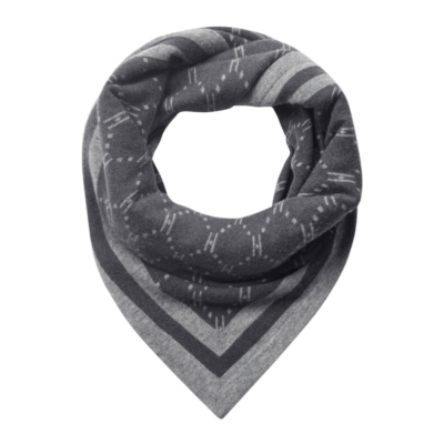 Hype The Detail Triangle Scarf Tørklæde Grå