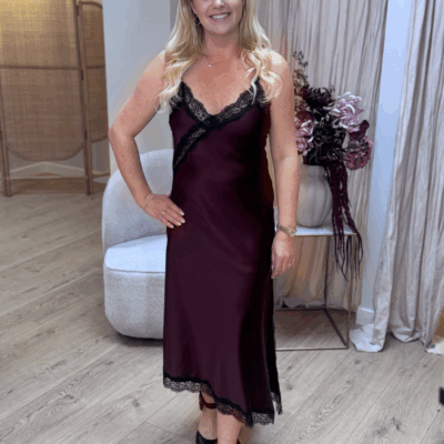 Imperial AFVT Kjole Bordeaux