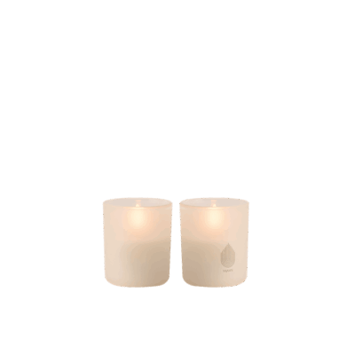 Uyuni Lighting Glas Lys Vanilla 2pk