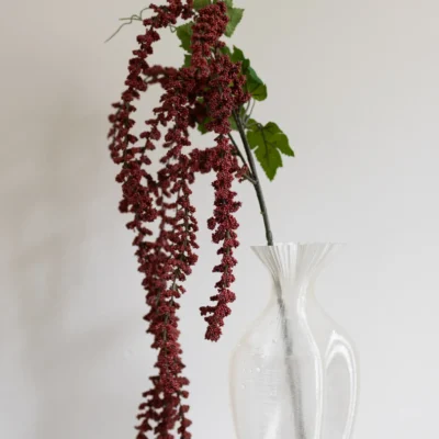 Bloom Objects Kunstig Amaranthus Blomst Rød