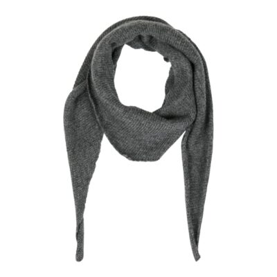 Neo Noir Misty Strik Tørklæde Antracit Grå