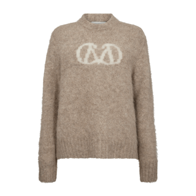 Copenhagen Muse Kate Strikbluse Beige