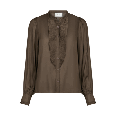 Neo Noir Zola Skjorte Brown