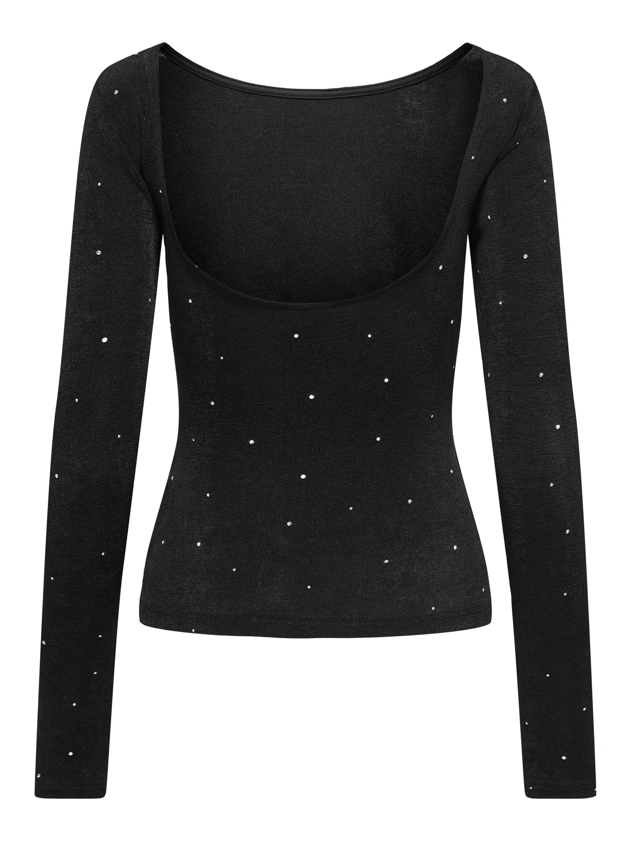 JDY Prime L/S Bluse Sort - Billede 5