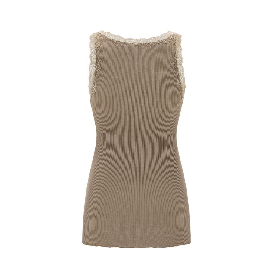 Everyday Heroes Top med Blonde Mørk Taupe - Billede 2