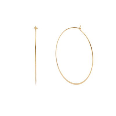 Pico Posey Hoops Guldbelagt