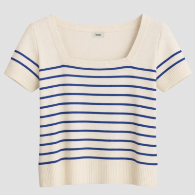 Varine Knit Bluse Stribet