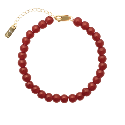 House of Vincent Candy Coral Berry Armbånd Rød