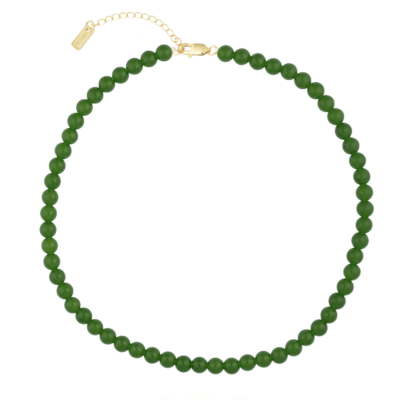 House of Vincent Candy Coral Lucid Green Halskæde Grøn